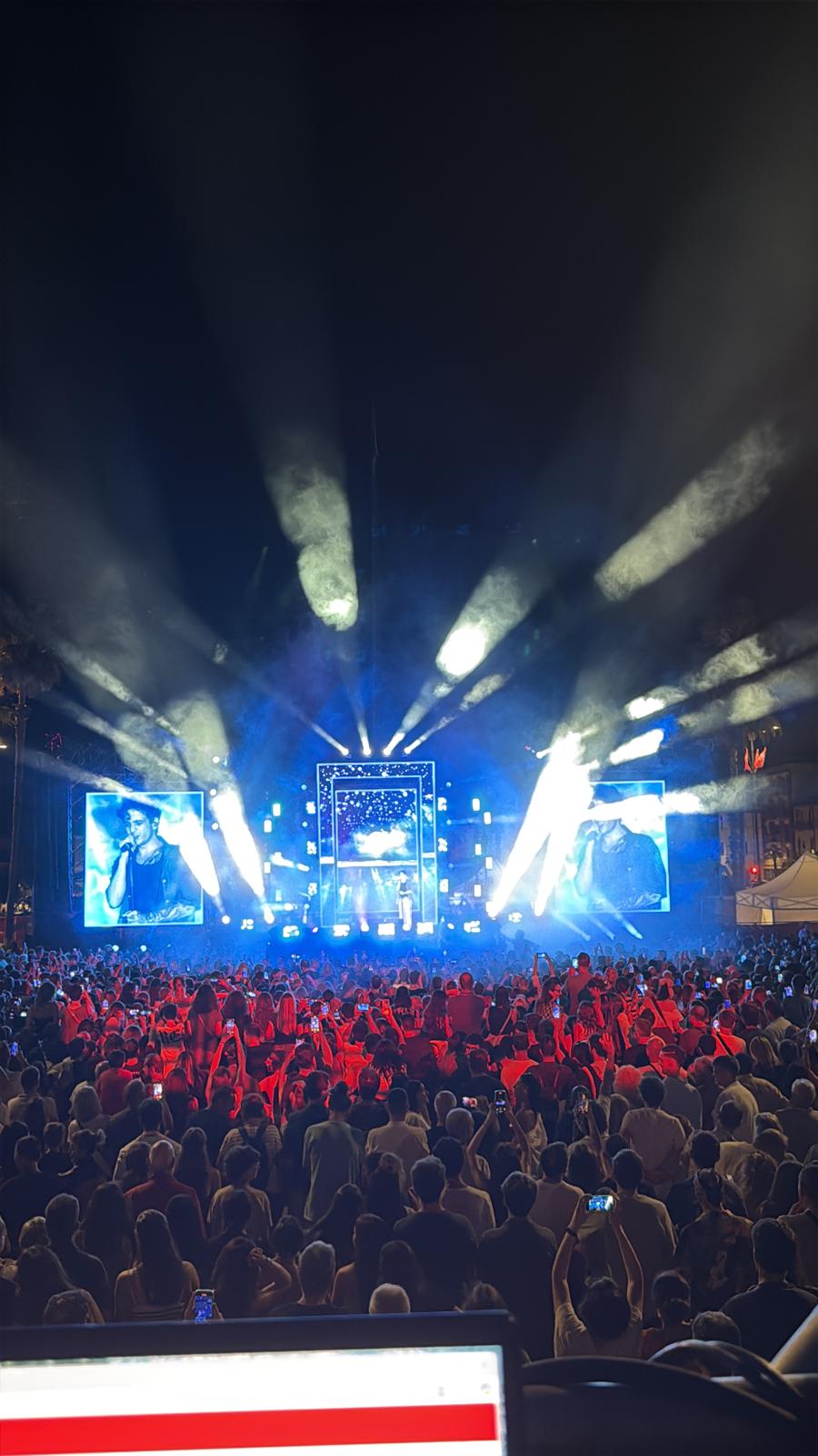 Dettaglio installazione tecnica ledwall